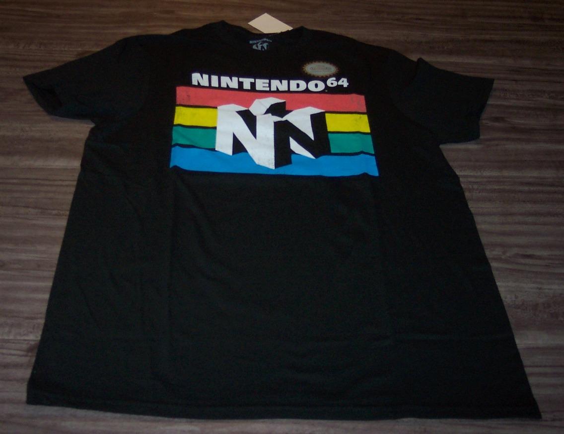 VINTAGE STYLE N64 Nintendo 64 Video Game System T-Shirt MENS