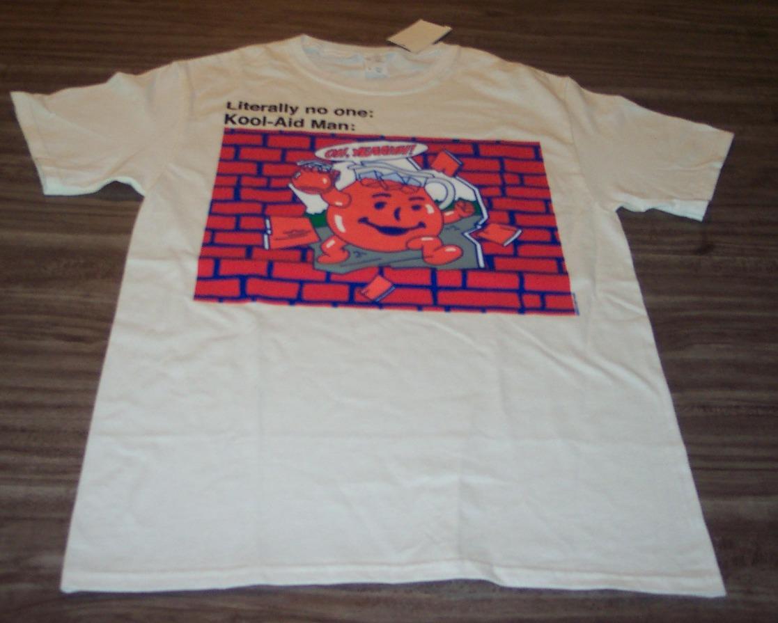 Vintage Style KOOL-AID MAN Oh Yeah T-Shirt MENS SMALL 80's