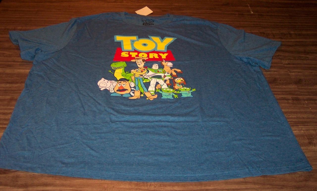 Disney TOY STORY Buzz Lightyear Woody Cowboy T-Shirt BIG & TALL 