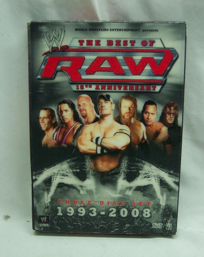 吉井和哉15th Anniversary DVD BOX WWE The Best Of Raw 15th Anniversary DVD 3-Disc Set 1993-2008