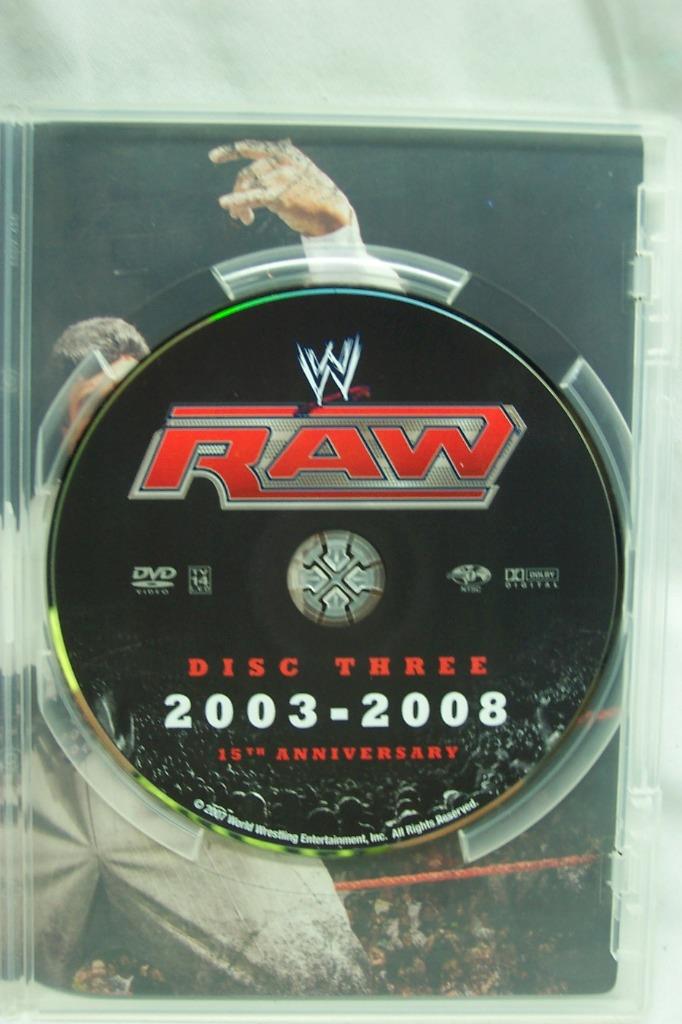 WWE The Best Of Raw 15th Anniversary DVD 3-Disc Set 1993-2008