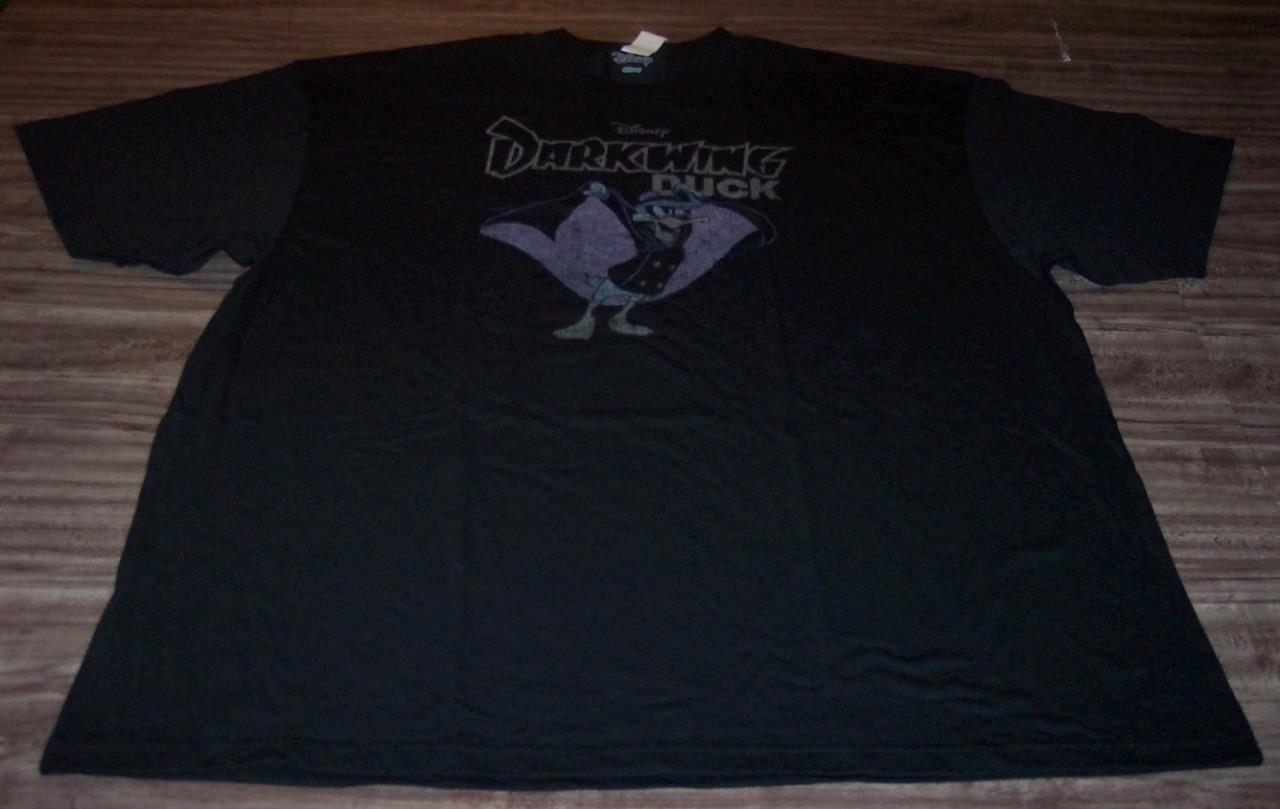 Vintage Style 90's Walt Disney DARKWING DUCK T-Shirt BIG & TALL