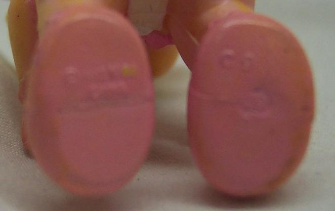 VINTAGE 1986 MUPPET BABIES MISS PIGGY PVC FIGURE TOY w/ CAR
