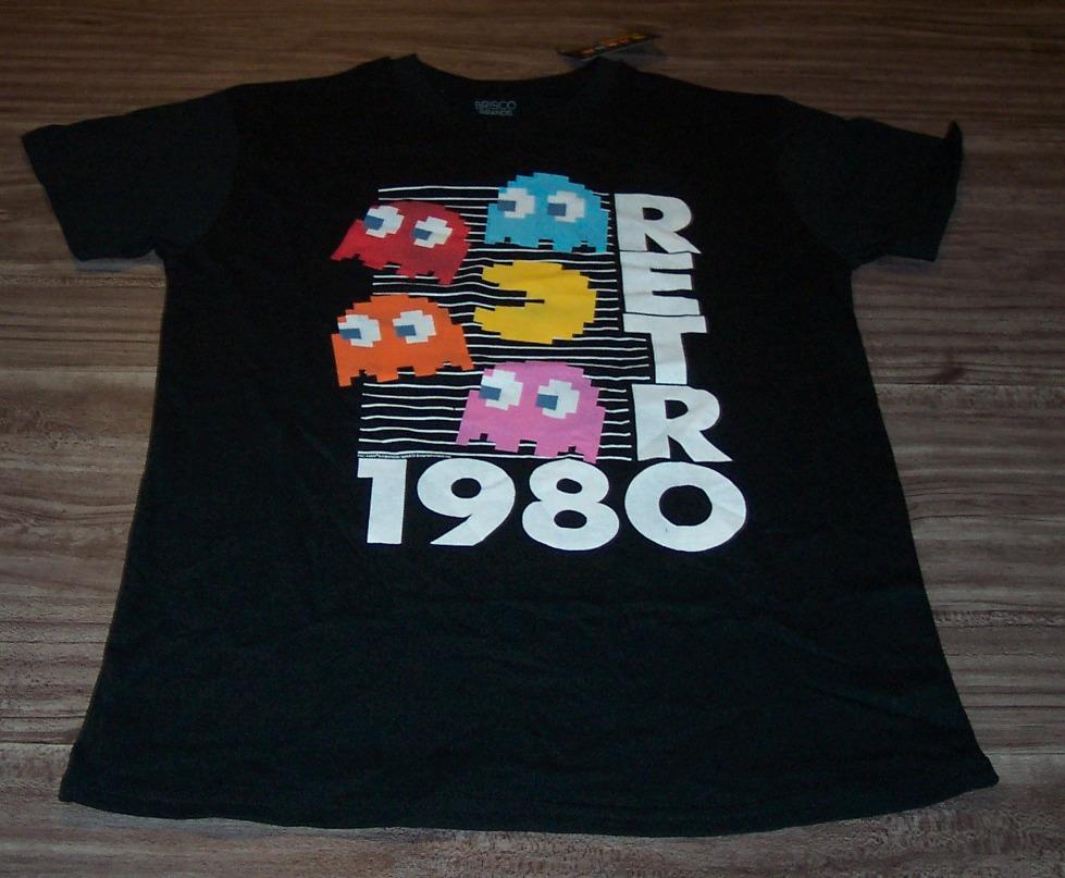 VINTAGE STYLE PAC-MAN PACMAN GHOSTS RETRO 1980 Video Game T-Shirt