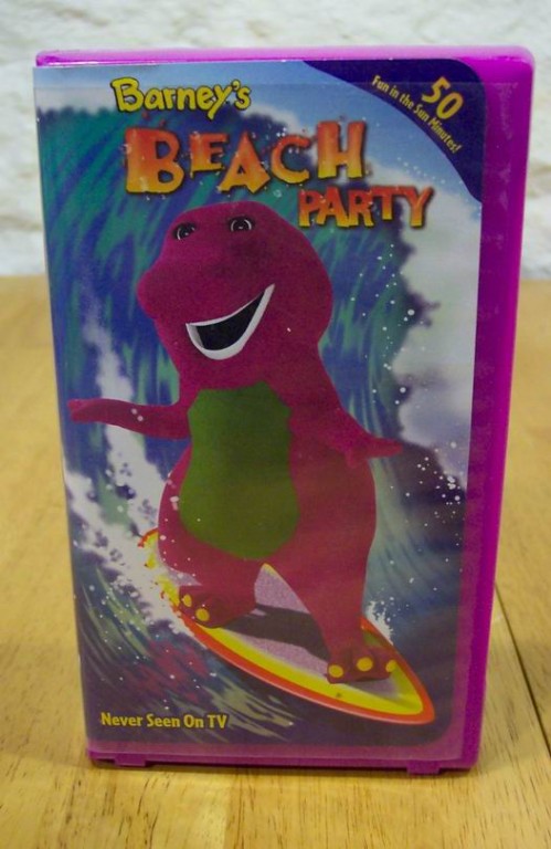 Barney Friends Beach Party Vhs Video Tape Sing Along Songs | The Best ...