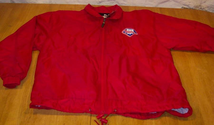 PHILADELPHIA PHILLIES MLB STITCHED JACKET LARGE NEW | eBay