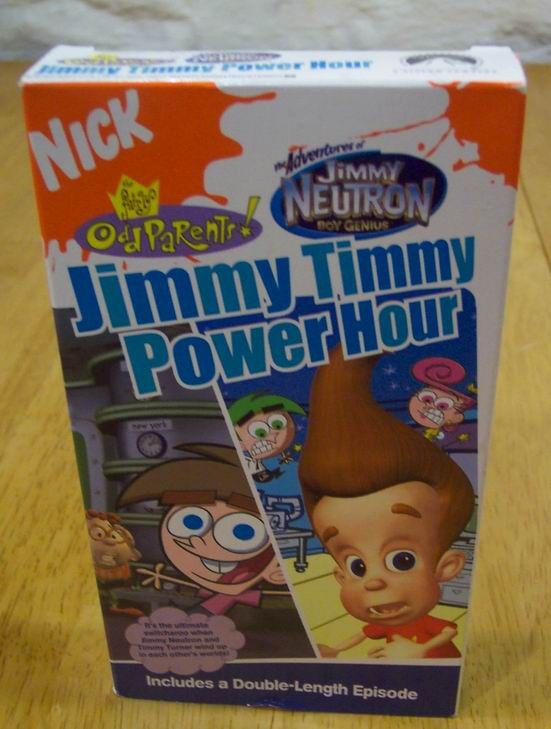The Jimmy Timmy Power Hour VHS VIDEO Fairy Odd Parents | eBay