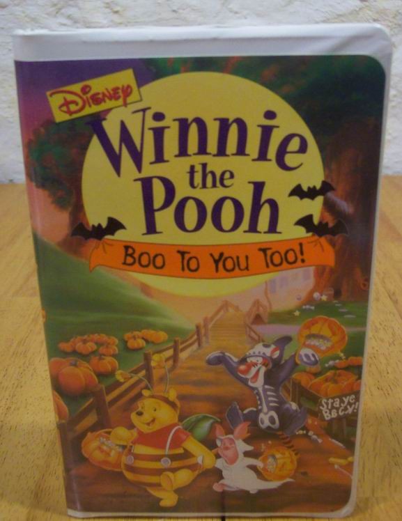 Disney winnie the pooh boo to you too vhs video 2001 ebay