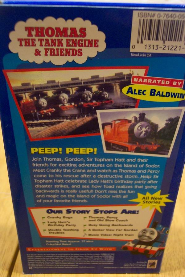 Thomas The Tank Engine And Friends Cranky Bugs Vhs Video On Popscreen 