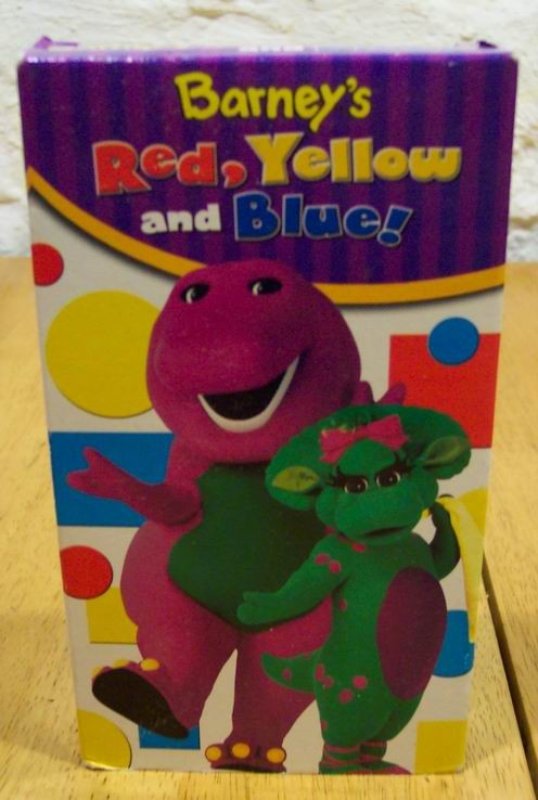 Barneys RED, YELLOW AND BLUE VHS VIDEO 045986201027 on PopScreen