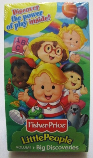 Fisher Price Little People Volume 1 Big Discoveries VHS Video New | eBay