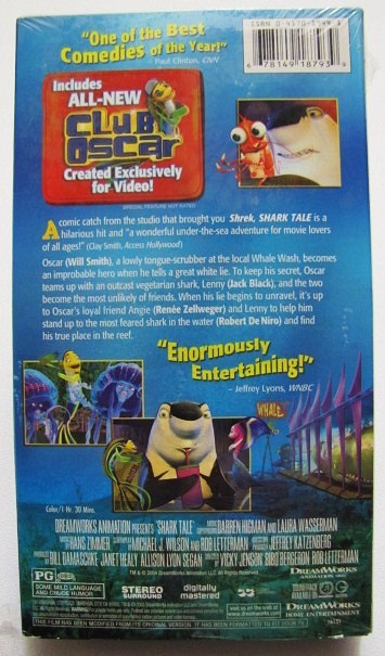 Shark Tale VHS Video | eBay