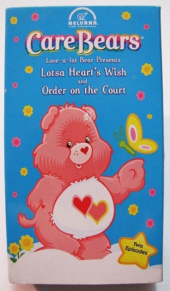 Care Bears LOTSA HEART'S WISH AND ORDER ON THE COURT VHS VIDEO | eBay