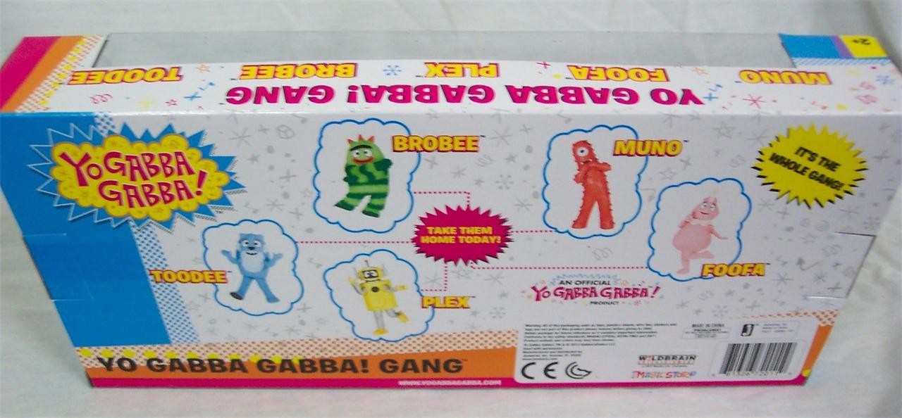 Yo Gabba Gabba Gang Figures