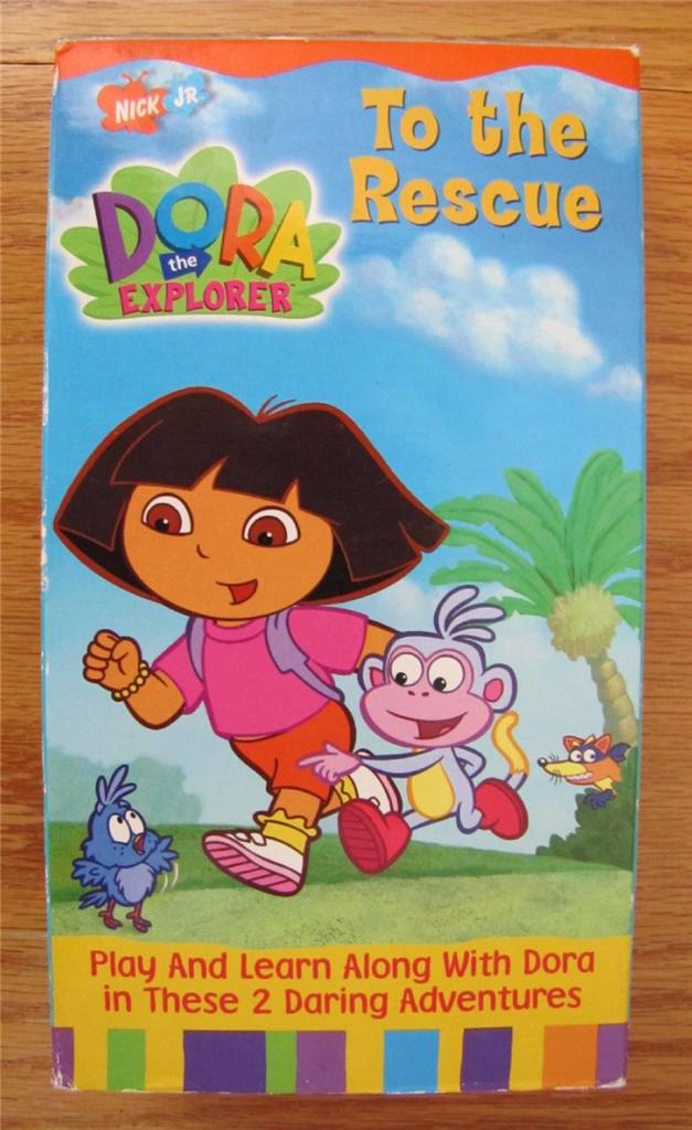 Nick Jr. Dora the Explorer TO THE RESCUE VHS VIDEO | eBay