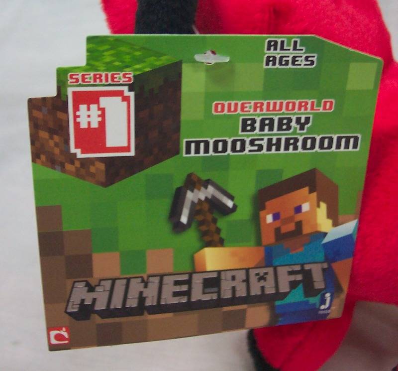minecraft mooshroom stuffed animal