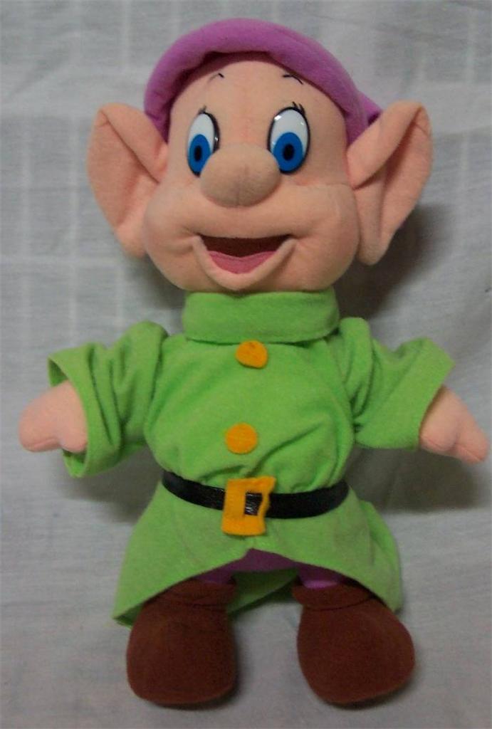 snow white dwarfs plush