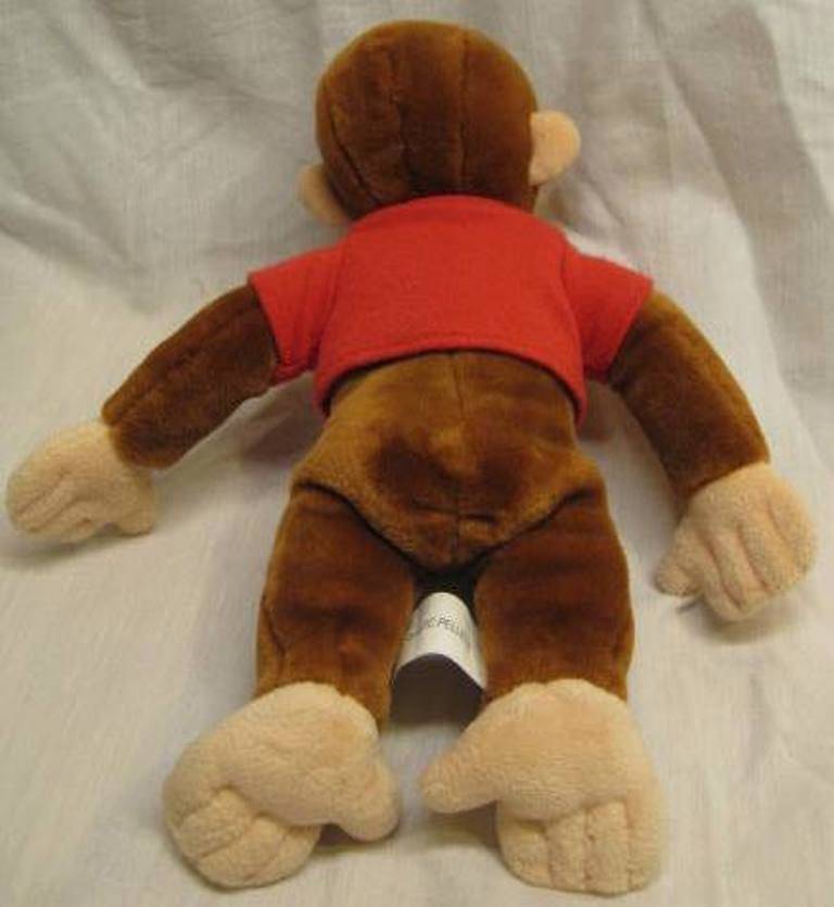 curious george monkey stuffed animal