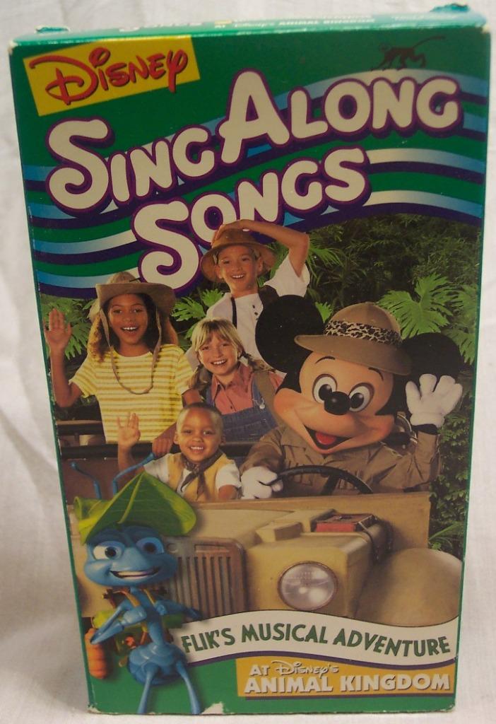 Walt Disney Sing Along Songs Flik's Musical Adventure VHS Video ...