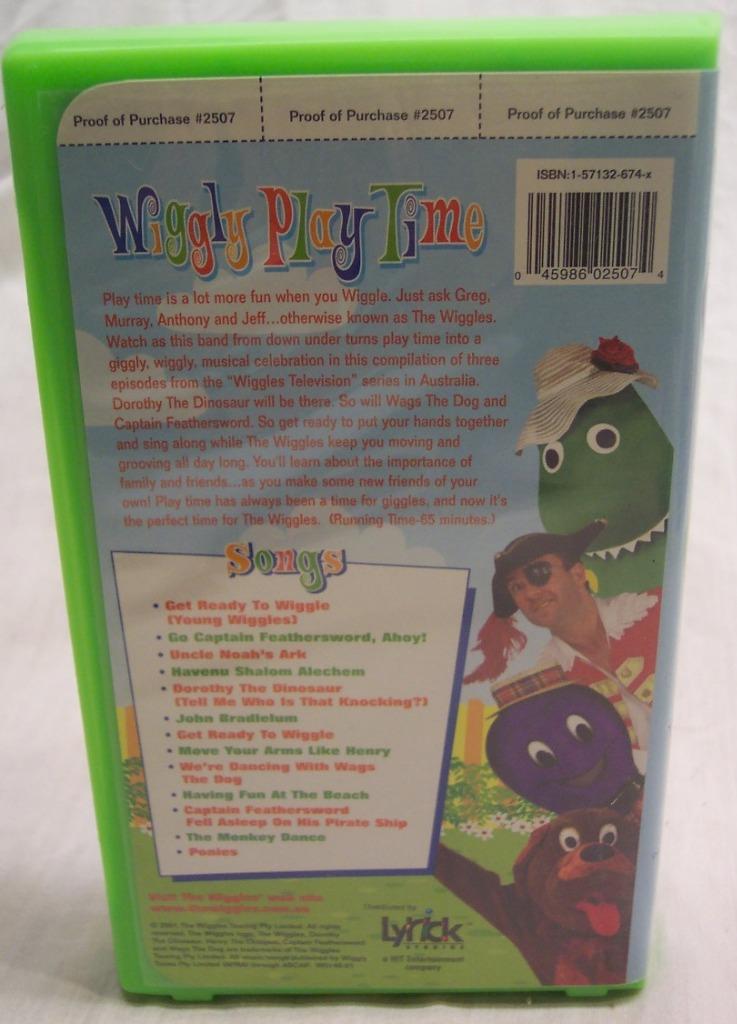 The Wiggles WIGGLY PLAY TIME VHS VIDEO | eBay