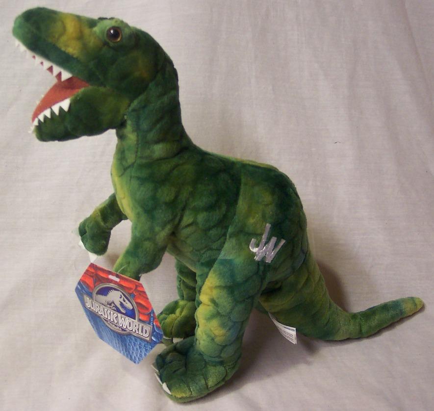 giant stuffed velociraptor