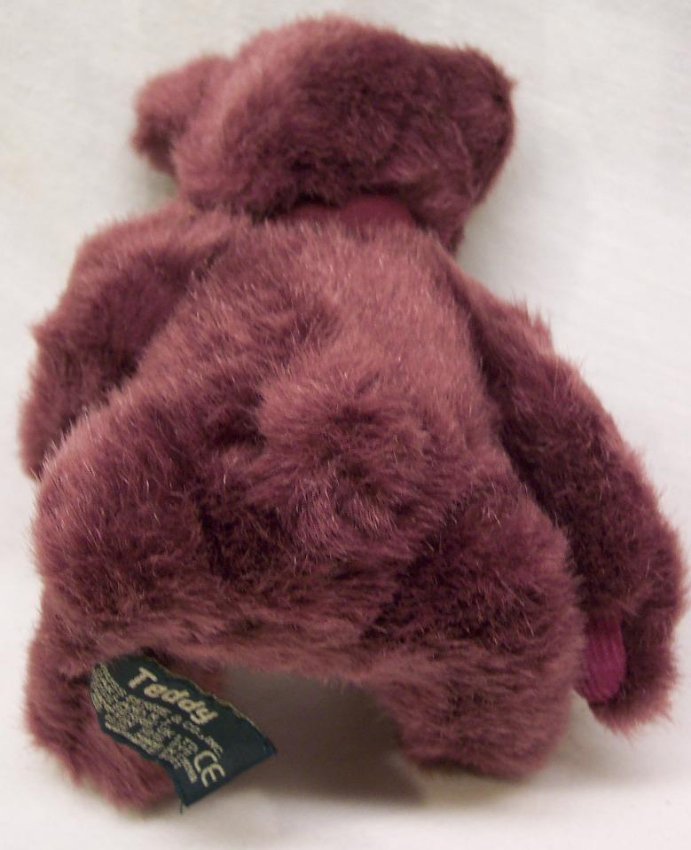 RUSS TEDDY THE MAROON TEDDY BEAR 5