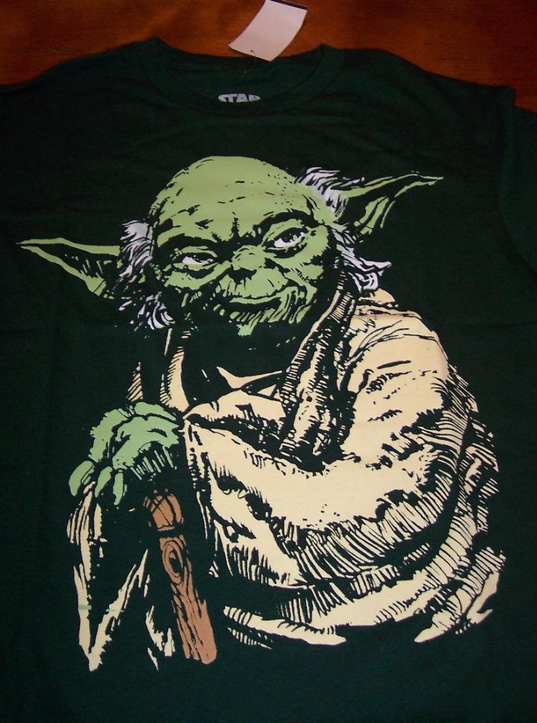 STAR WARS YODA JEDI T-Shirt MEDIUM NEW w/ TAG | eBay