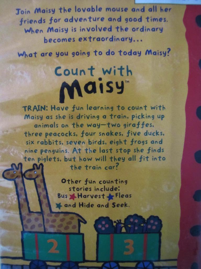 Maisy s count with maisy vhs video universal studios 1999 ebay