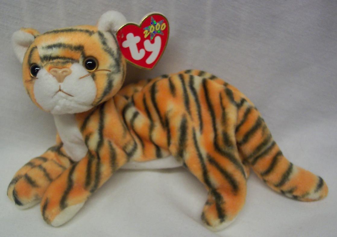 Details About Ty 2000 Beanie Baby India The Tiger Cat 8 Plush Stuffed Animal Toy New