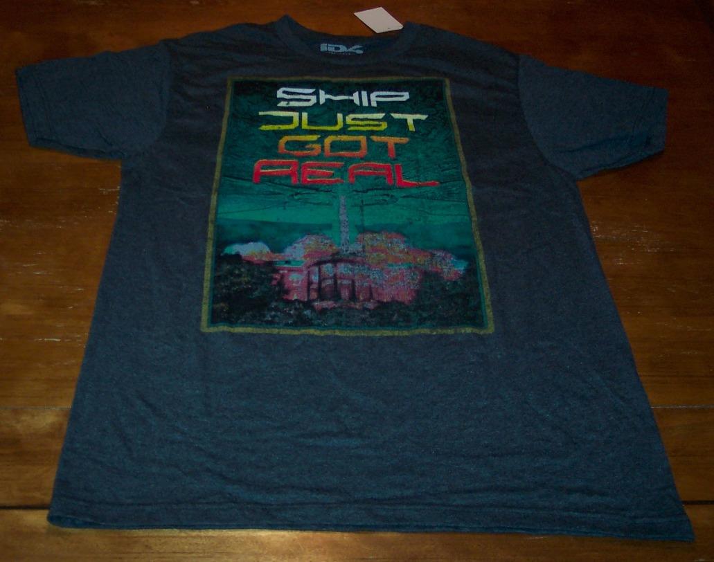 VINTAGE STYLE ID4 INDEPENDENCE DAY Ship Just Got Real T-Shirt