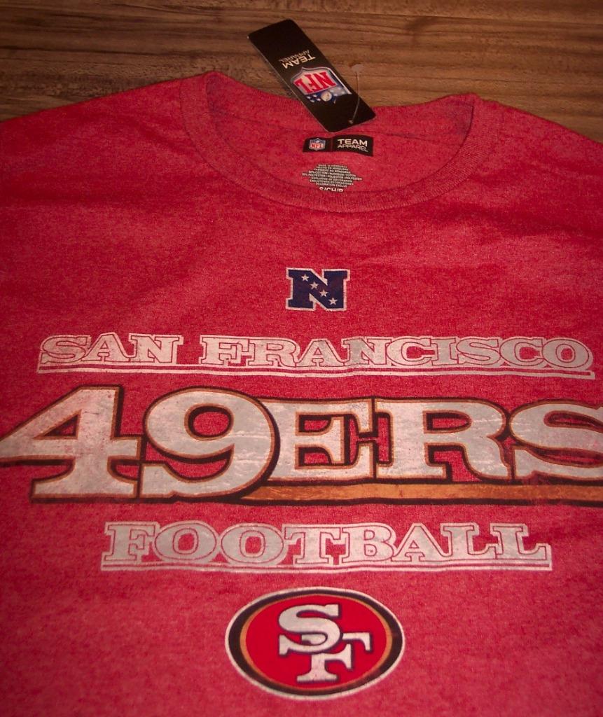 VINTAGE STYLE SAN FRANCISCO 49ERS NFL FOOTBALL Long Sleeve T-Shirt ...