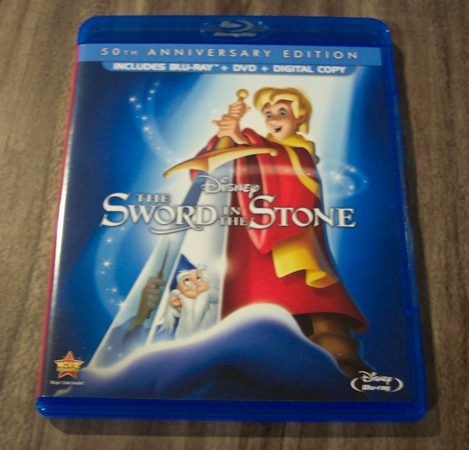 Walt Disney The Sword In The Stone Dvd And Blu Ray 2 Disc Set New