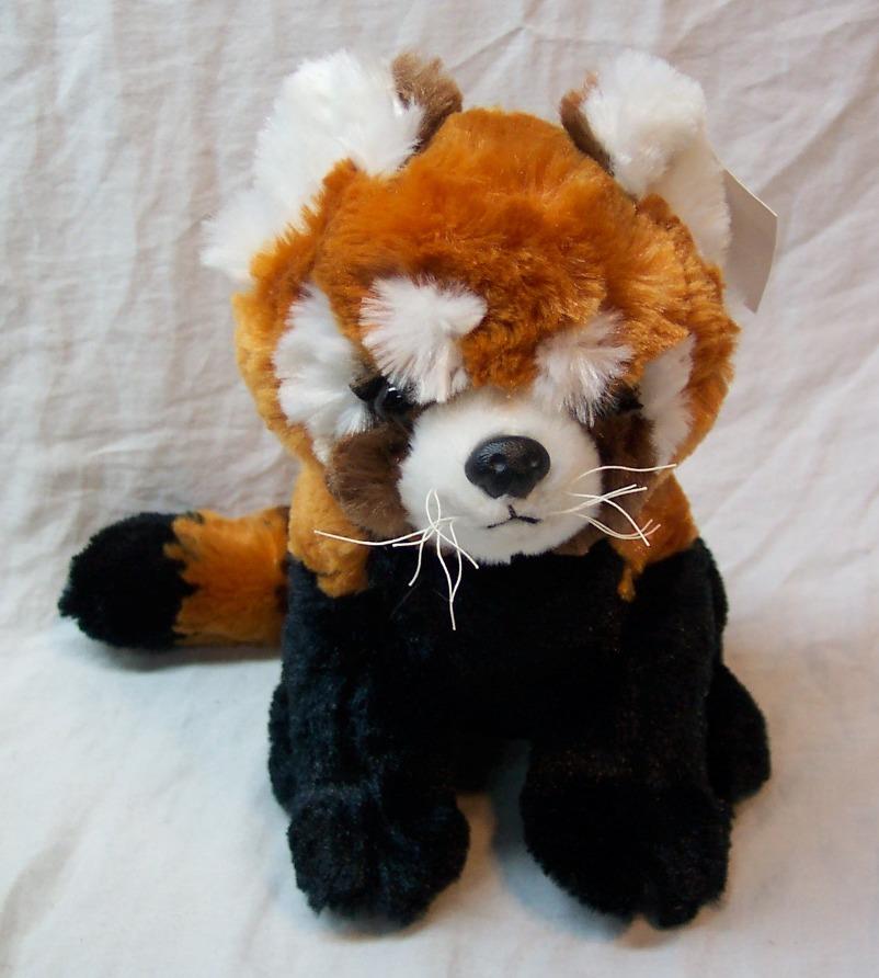 stuffed red panda plush