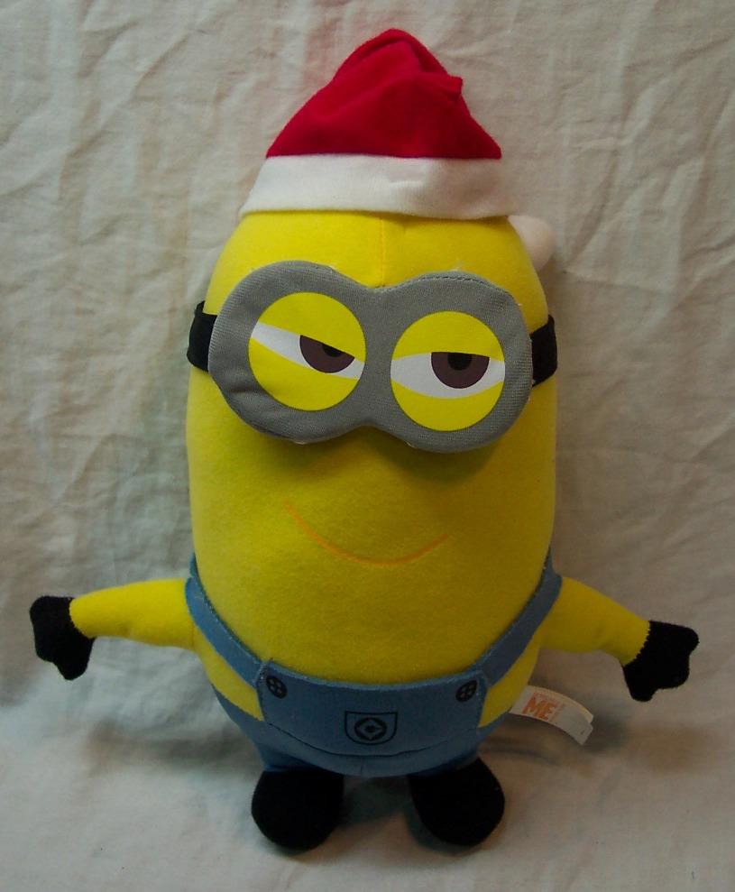 christmas minion stuffed animal