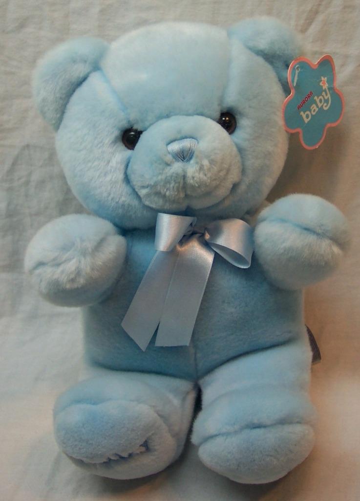 baby boy blue teddy bear