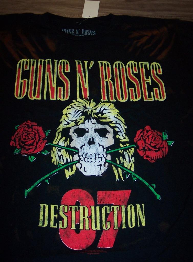 80s GUNS N' ROSES 発禁レイプジャケット Tシャツ コピーライト