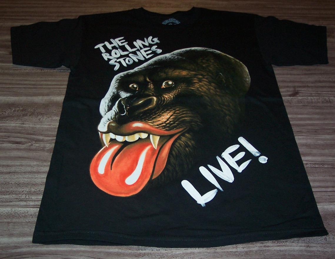 THE ROLLING STONES GORILLA LIVE 2013 TOUR T-Shirt SMALL NEW 50th