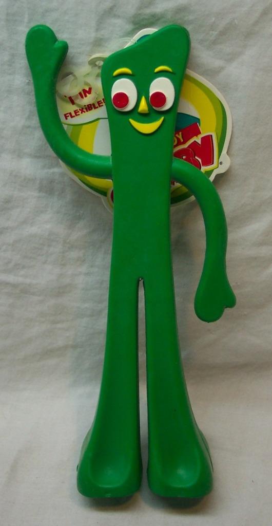 FUN FLEXIBLE RUBBER GUMBY 9" TOY FIGURE Dog Toy NEW 784369166811 eBay