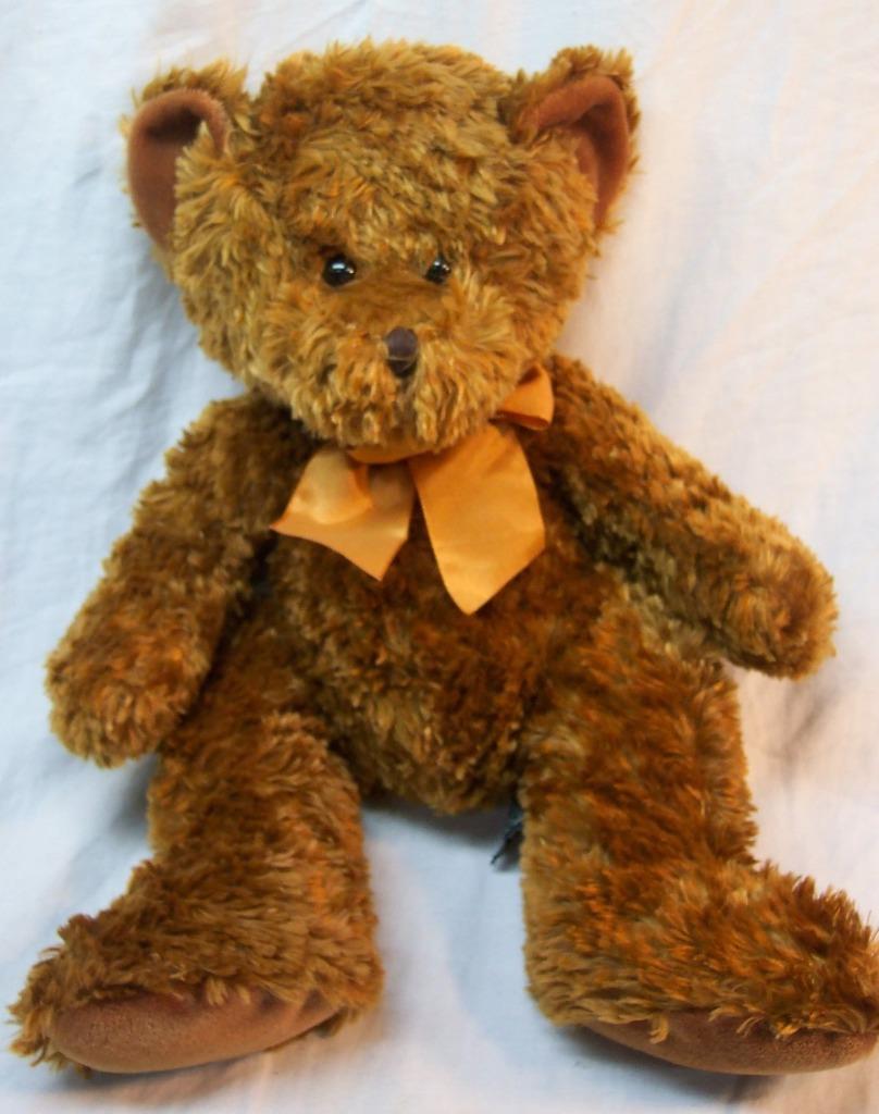 RUSS Cubbs Brown Teddy Bear Plush Stuffed Animal Soft Toy 13/" TALL
