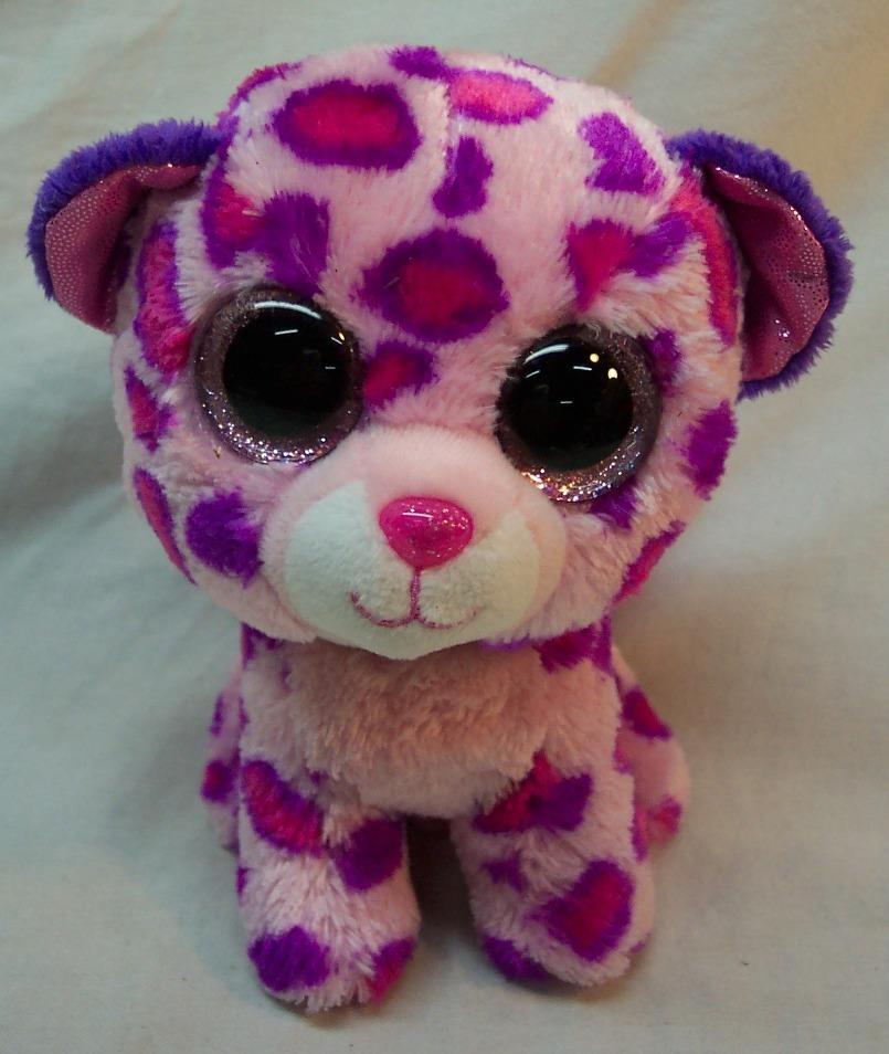 ty pink leopard