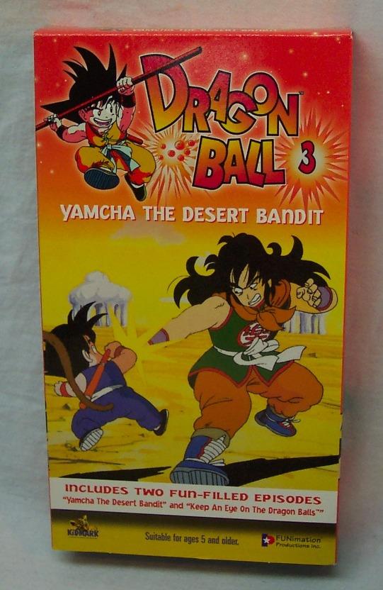 Dragon Ball Yamcha The Desert Bandit Vhs Video 1998 Video 3