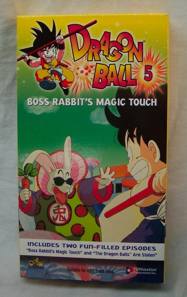 Dragon Ball Boss Rabbit S Magic Touch Vhs Video 1998 Video 5
