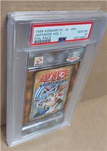 Yugioh 1999 Konami Foil Pack Vol 1 PSA Gem Mint 10 Japanese New | eBay