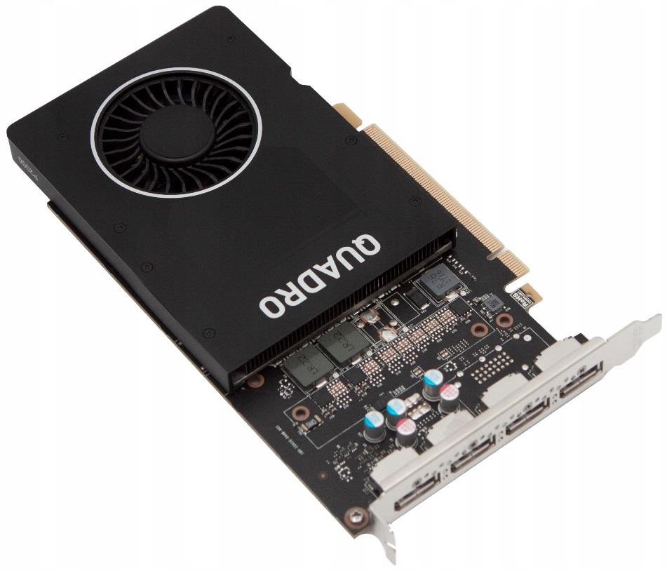 Nvidia Quadro P2000 5GB GDDR5 PCIe 3.0 x16 Graphics Card, 5K UHD HDR ...