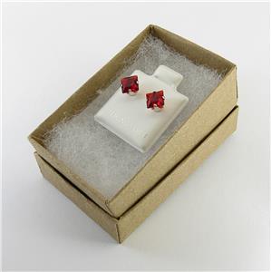 Our 6mm Square Garnet Red Posts with GP Gift Box