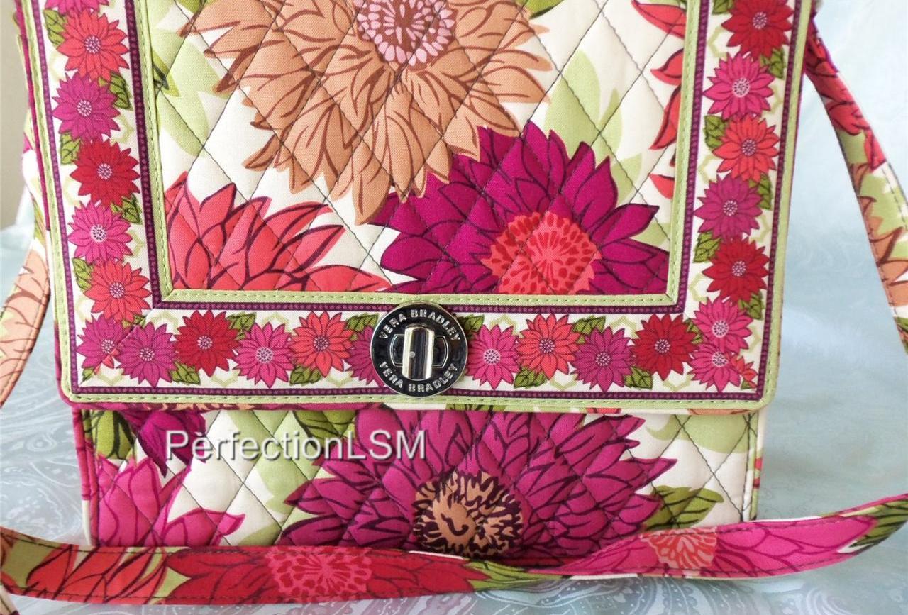 Borsa a mano Vera Bradley Julia convertibile a tracolla/pranzo modello amico nuova con etichette a scelta! - Foto 14 di 16