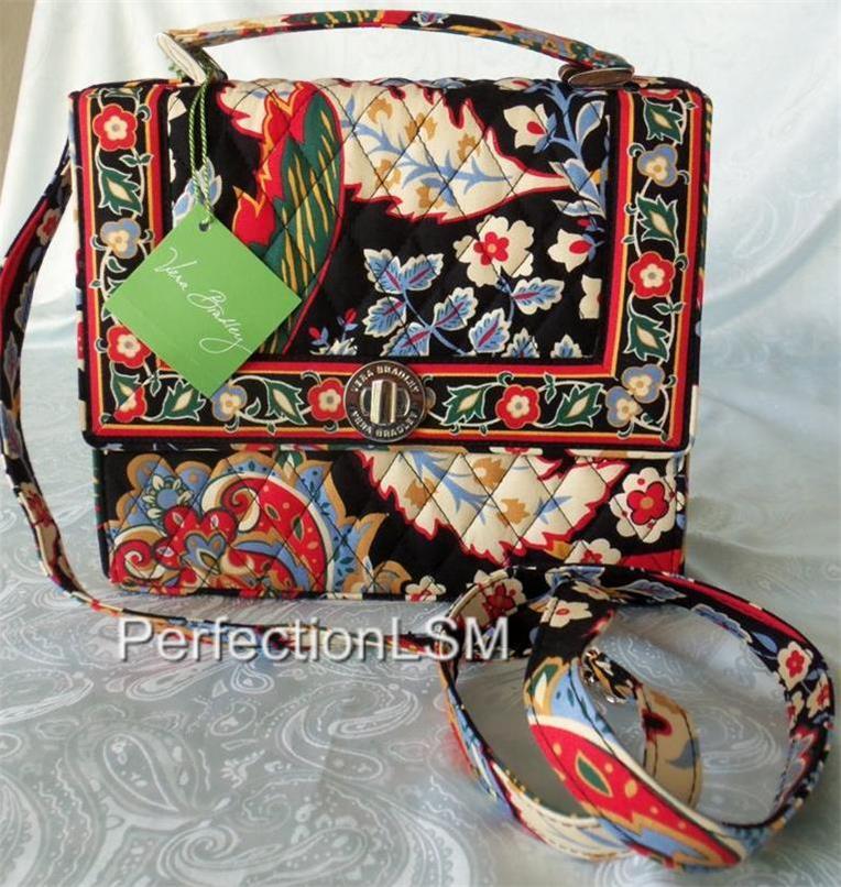 Borsa a mano Vera Bradley Julia convertibile a tracolla/pranzo modello amico nuova con etichette a scelta! - Foto 16 di 16