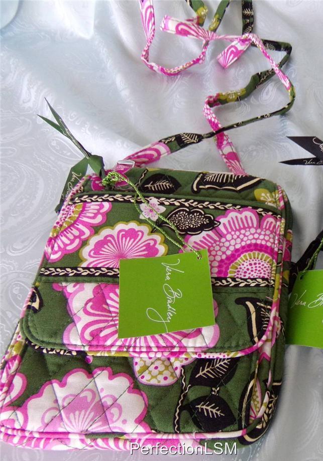 Nuevo con etiquetas Vera Bradley Mini Hipster, X-Body, Mensajero Pequeño en patrón de tu elección - Imagen 14 de 17