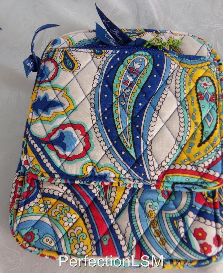 Nuevo con etiquetas Vera Bradley Mini Hipster, X-Body, Mensajero Pequeño en patrón de tu elección - Imagen 15 de 17