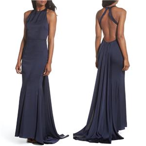lorna fishtail maxi dress